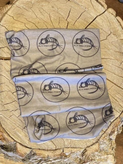 Fly Fish Food Neck Gaiter - Grey