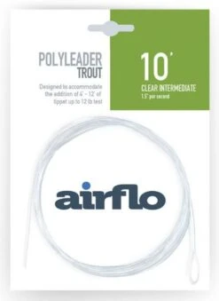 Airflo Trout 10' Polyleader -Catch Fish Tool Shop 10 intermediate