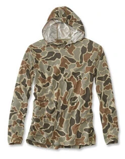 Orvis DriRelease Pullover Sun Hoodie - Camo