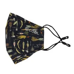 Coal The Ergo Face Mask With Filter Pocket -Catch Fish Tool Shop COAL ERGO MASK BLACK LURE