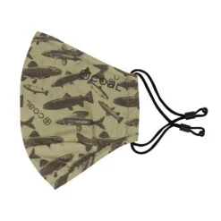 Coal The Ergo Face Mask With Filter Pocket -Catch Fish Tool Shop COAL ERGO MASK KHAKI FISH