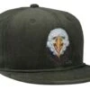 Coal Wilderness Corduroy Snapback Cap - Olive