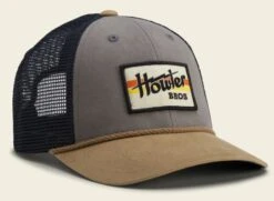 Howler Brothers Standard Hat 7 Howler Brothers Standard Hat -Catch Fish Tool Shop Electric Stripe Gray