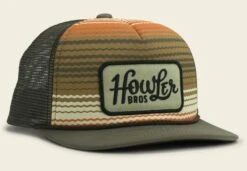 Howler Brothers - Stuctured Snapback Hat -Catch Fish Tool Shop Howler Classic Serape Stripe