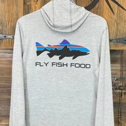 Patagonia Men's Tropic Comfort Hoody II - Fly Fish Food Logo -Catch Fish Tool Shop IMG 8983 1
