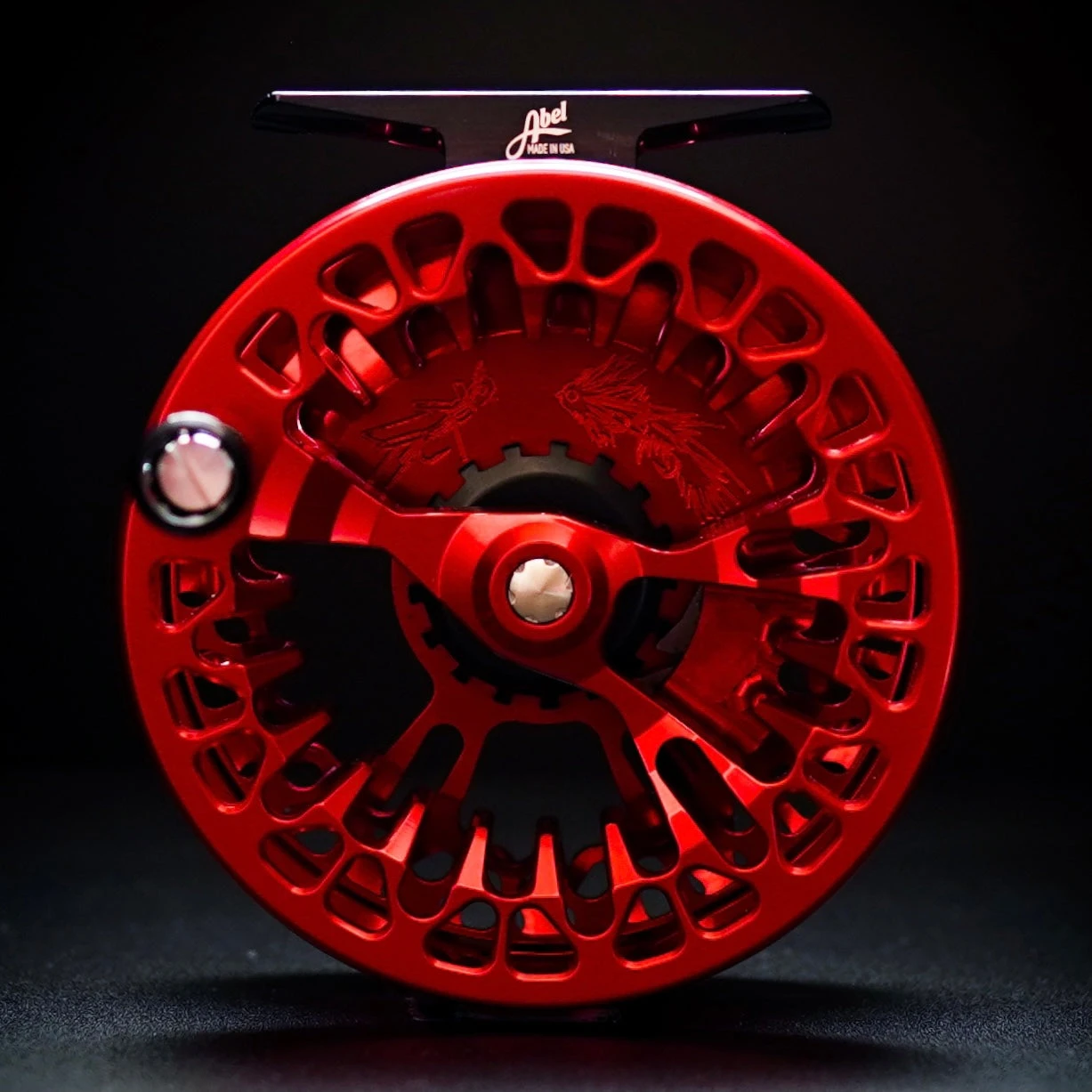 Abel Vaya Red Fly Reel - 5/6 2 Abel Vaya Red Fly Reel - 5/6 - Image 2