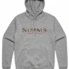 M's Simms Logo Hoody - CX - Grey Heather