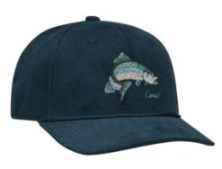 Coal Wilderness Low Corduroy Animal Snapback Cap -Catch Fish Tool Shop Teal