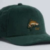 Coal Wilderness Low Corduroy Animal Snapback Cap