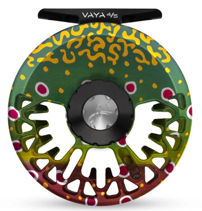 Abel Vaya Classic Brook Trout Fly Reel - 4/5 1 Abel Vaya Classic Brook Trout Fly Reel - 4/5
